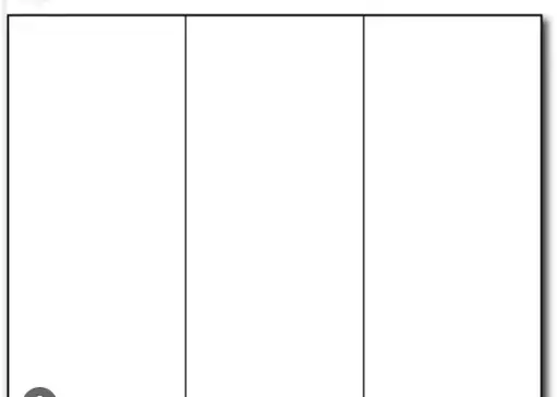 Blank Brochure Template
